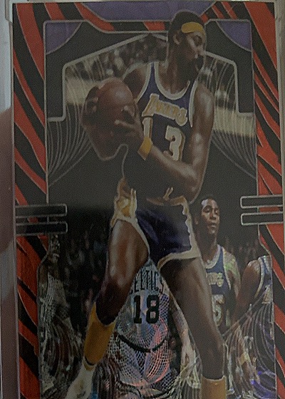 2019-20 Panini Prizm #18 Wilt Chamberlain — front