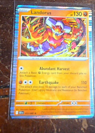2023 Pokémon TCG SV Black Bolt #53 Landorus — front