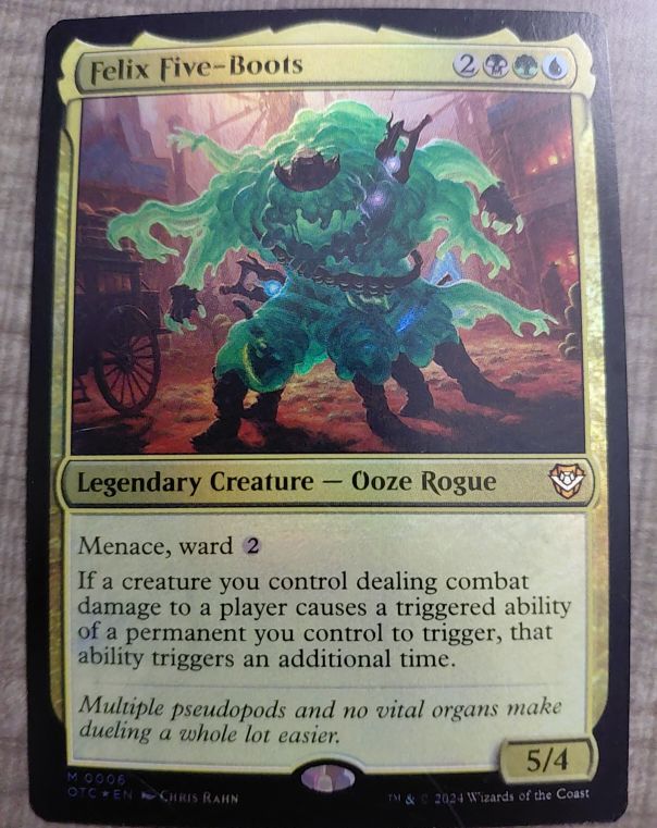 2024 Magic: The Gathering #6 Felix Five-Boots — front