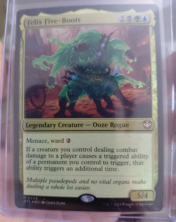 2021 Magic: The Gathering Felix Five-Boots — front