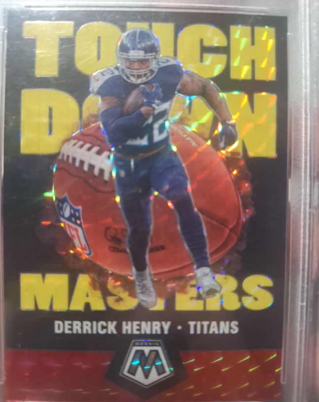 2020 Panini Mosaic Touchdown Masters #TM19 Derrick Henry — front