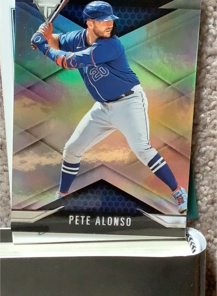 2021 Panini Chronicles Titanium #3 Pete Alonso — front