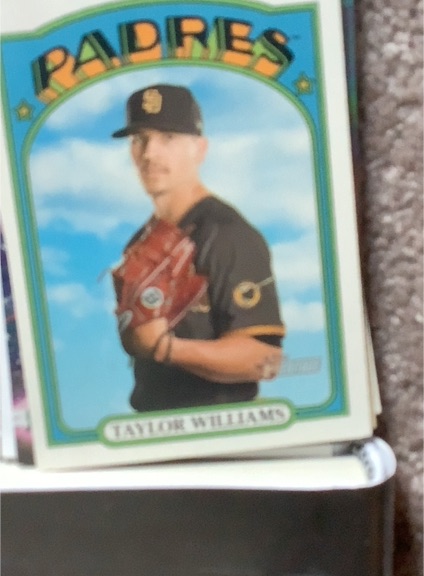 2021 Topps Heritage #369 Taylor Williams — front