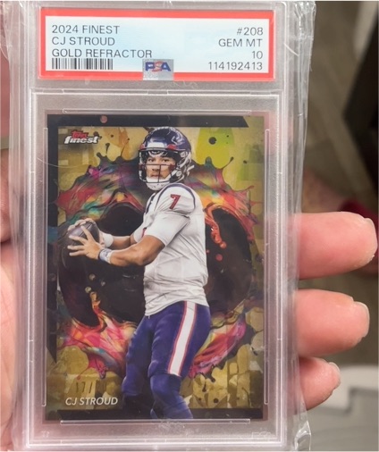 2024 Topps Finest #208 CJ Stroud — front
