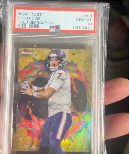 2024 Topps Finest #208 CJ Stroud — front
