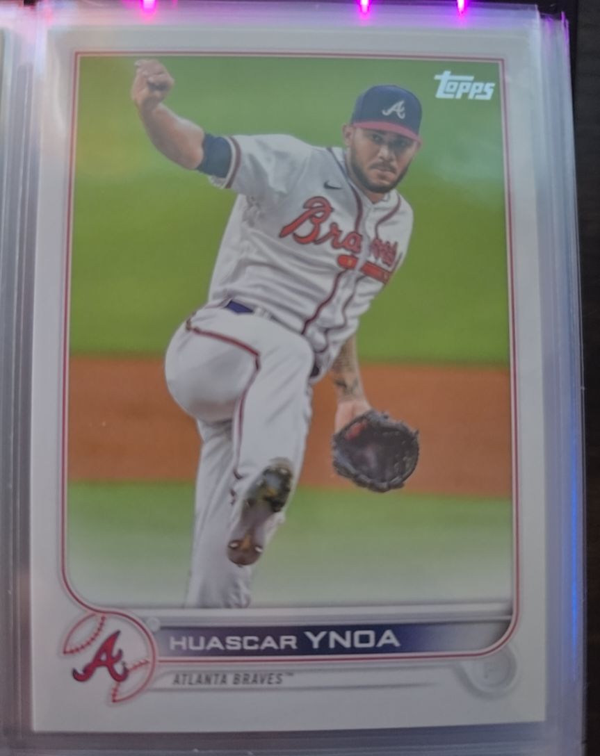 2022 Topps #3 Huascar Ynoa — front