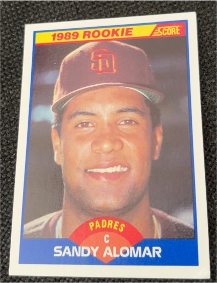 1989 Score #630 Sandy Alomar — front