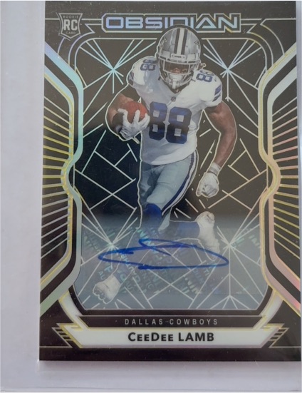 2020 Panini Obsidian #88 CeeDee Lamb — front