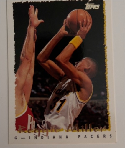 1994-95 Topps #146 Reggie Miller — front