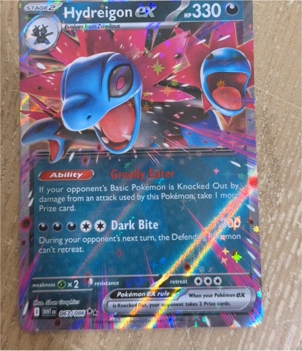 2022 Pokémon SV: White Flare #067 Hydreigon ex — front