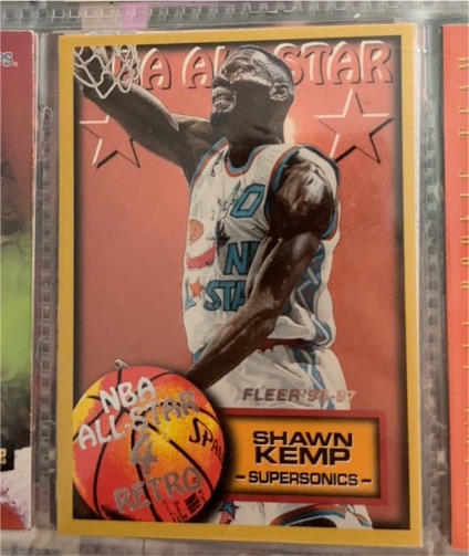 1996-97 Fleer #288 Shawn Kemp — front