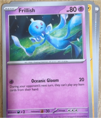 2022 Pokémon SV: White Flare #044 Frillish — front