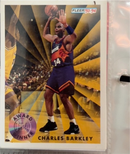 1993-94 Fleer #229 Charles Barkley — front