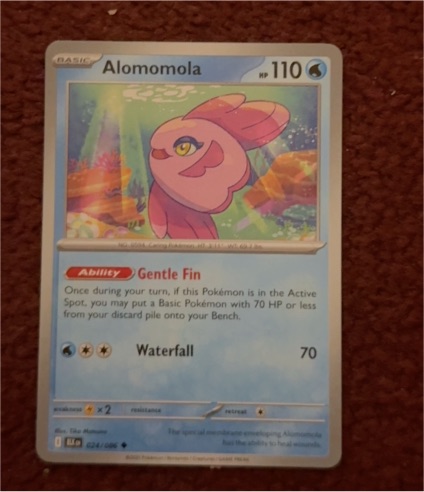 2023 Pokémon TCG Scarlet & Violet #024 Alomomola — front