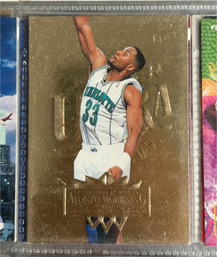 1995-96 Fleer Ultra Gold Medallion #22 Alonzo Mourning — front