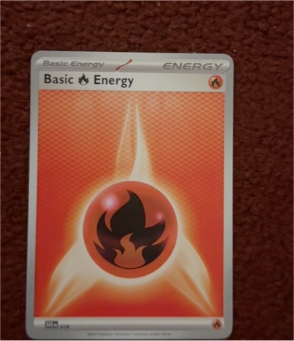 2025 Pokémon Scarlet & Violet #018 Basic Fire Energy — front