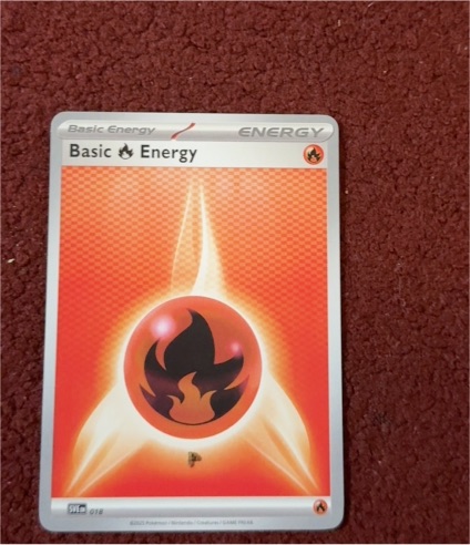 2025 Pokémon Scarlet & Violet #018 Basic Fire Energy — front