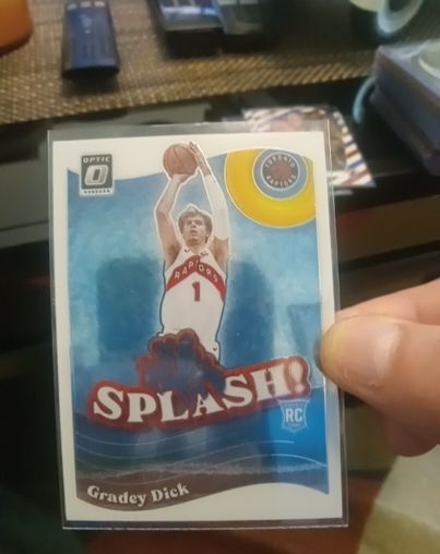 2023-24 Panini Donruss Optic #9 Gradey Dick Splash Rookie Card — front