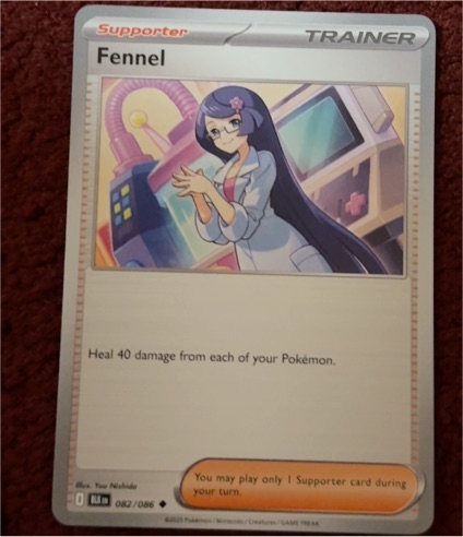 2025 Pokémon Scarlet & Violet #082 Fennel — front