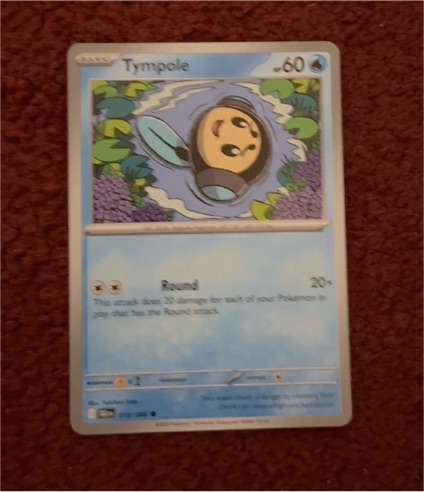 2025 Pokémon TCG #019 Tympole — front