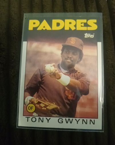 1986 Topps #10 Tony Gwynn — front
