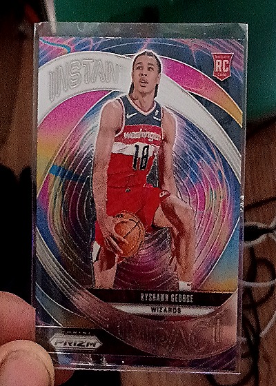 2024-25 Panini Prizm Instant Impact #19 Kyshawn George — front