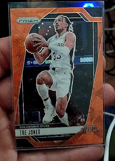 2023-24 Panini Prizm #35 Tre Jones — front