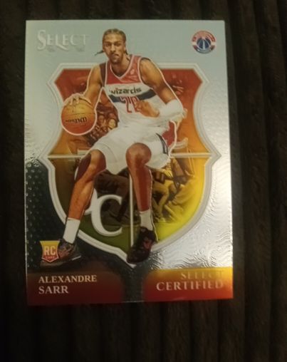 2024 Panini Select #7 Alexandre Sarr Select Certified — front