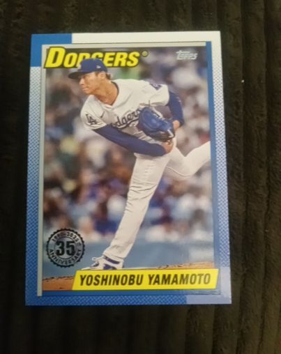 1990 Topps #T90-84 Yoshinobu Yamamoto — front