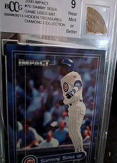 2000 Fleer Impact #70 Sammy Sosa — front