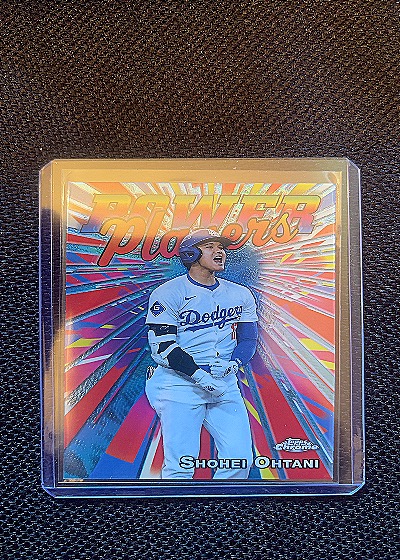 2025 Topps Chrome #PP-25 Shohei Ohtani Power Players — front