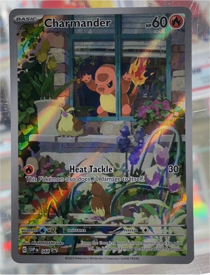 2023 Pokémon SV Black Star Promo #044 Charmander — front