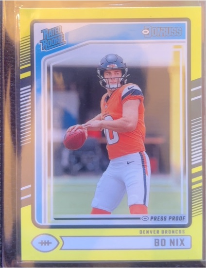 2024 Panini Donruss #369 Bo Nix — front