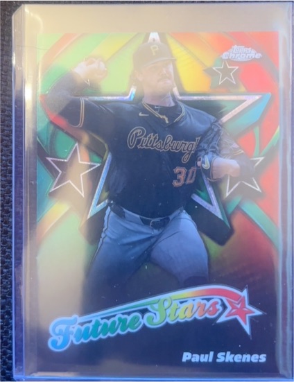 2025 Topps Chrome #FS-2 Paul Skenes Future Stars — front