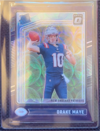 2024 Panini Donruss Optic #229 Drake Maye — front