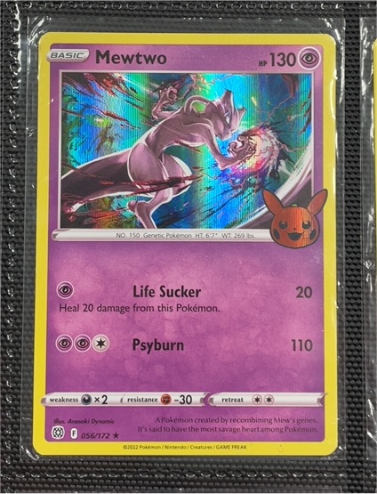 2022 Pokémon TCG Trick or Trade #056 Mewtwo — front