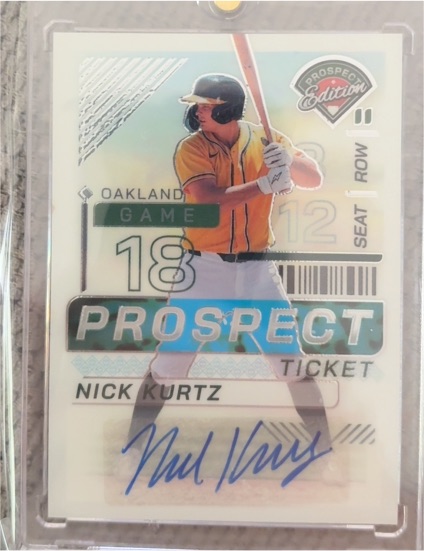 2024 Panini Prospect Edition #18 Nick Kurtz — front