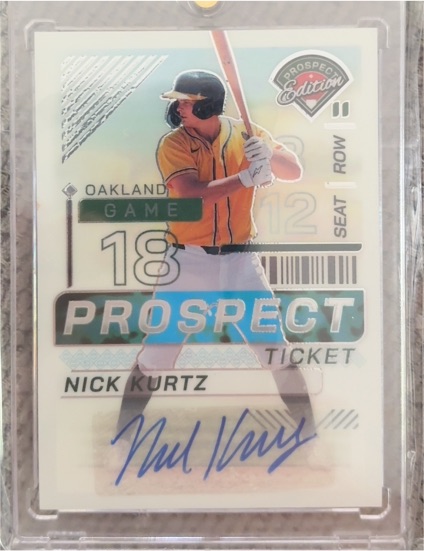 2024 Panini Prospect Edition #18 Nick Kurtz — front