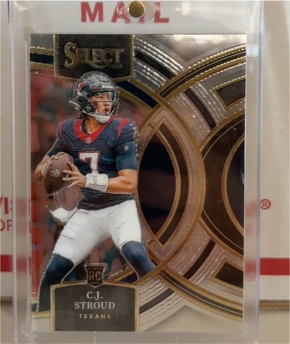 2023 Panini Select Premier Level #183 C.J. Stroud Rookie Card — front