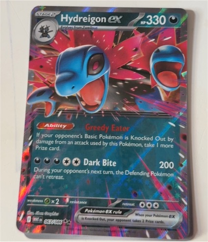 2022 Pokémon SV: White Flare #067 Hydreigon ex — front
