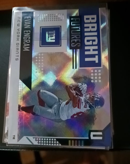 2018 Panini Unparalleled Bright Futures #BF-EE Evan Engram — front