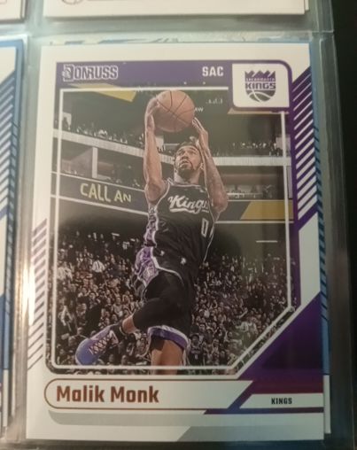 2024-25 Donruss #126 Malik Monk — front