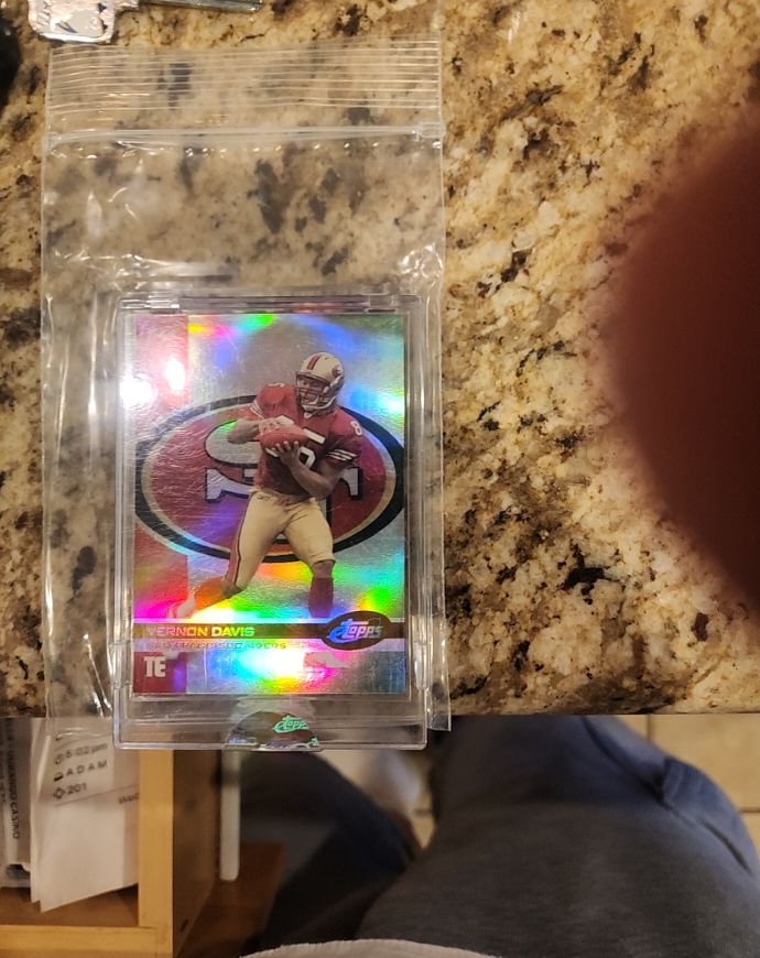 2006 Topps #TE Vernon Davis — front