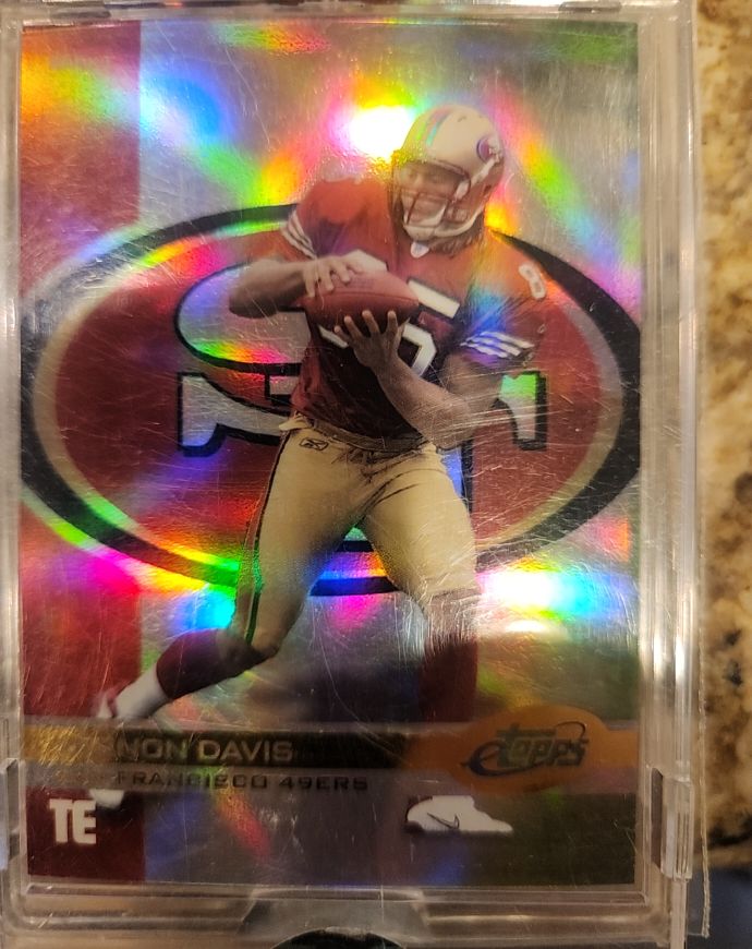 2001 Topps #TE Von Davis — front