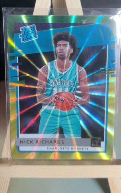 2020-21 Panini Donruss #222 Nick Richards Rated Rookie — front