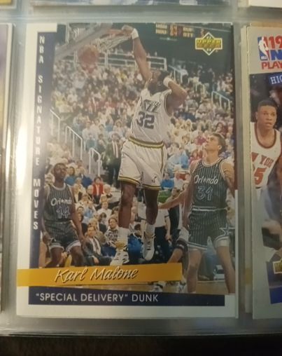 1993-94 Upper Deck #249 Karl Malone — front