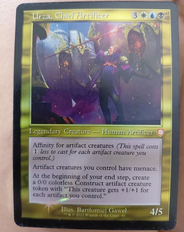 2022 Magic: The Gathering #2 Urza, Chief Artificer — front
