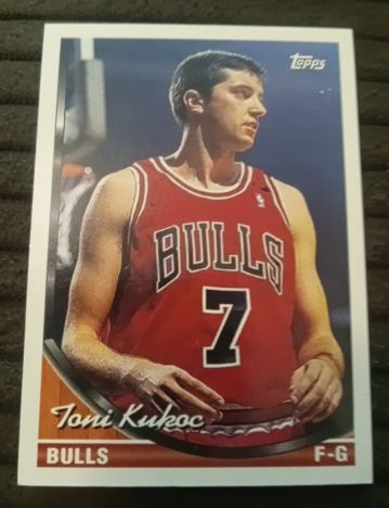 1993-94 Topps #316 Toni Kukoc — front