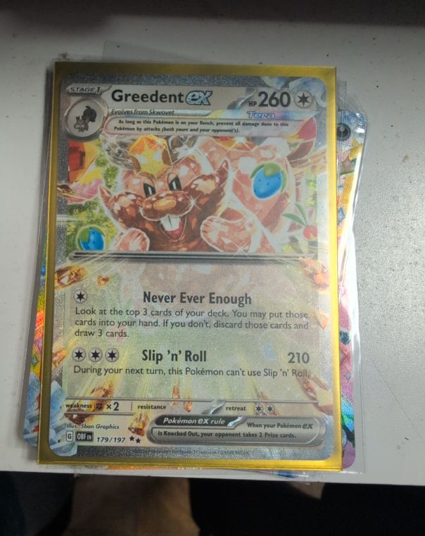 Greedent ex 179/197 Sv03: Obsidian Flames — front