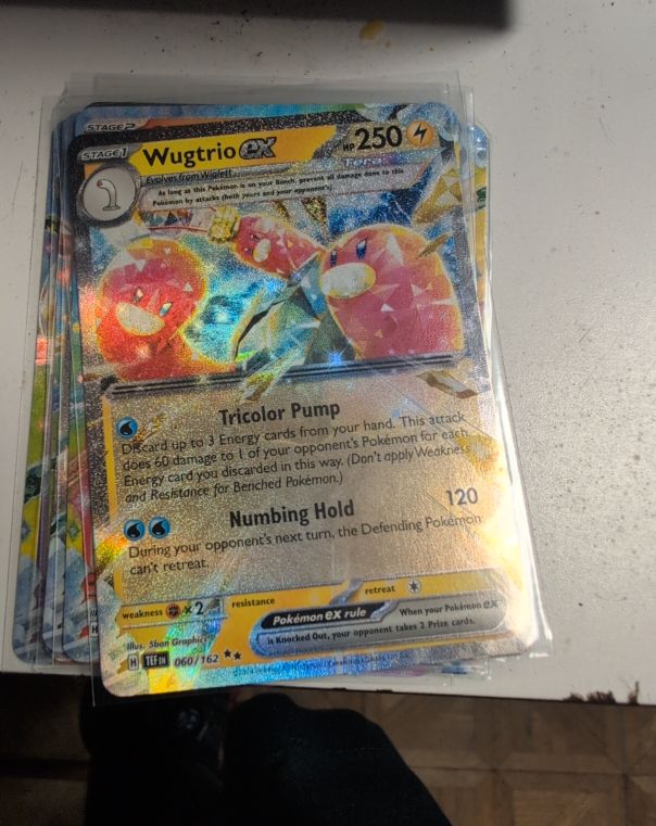 2022 Pokémon Scarlet & Violet - Temporal Forces #060 Wugtrio ex — front